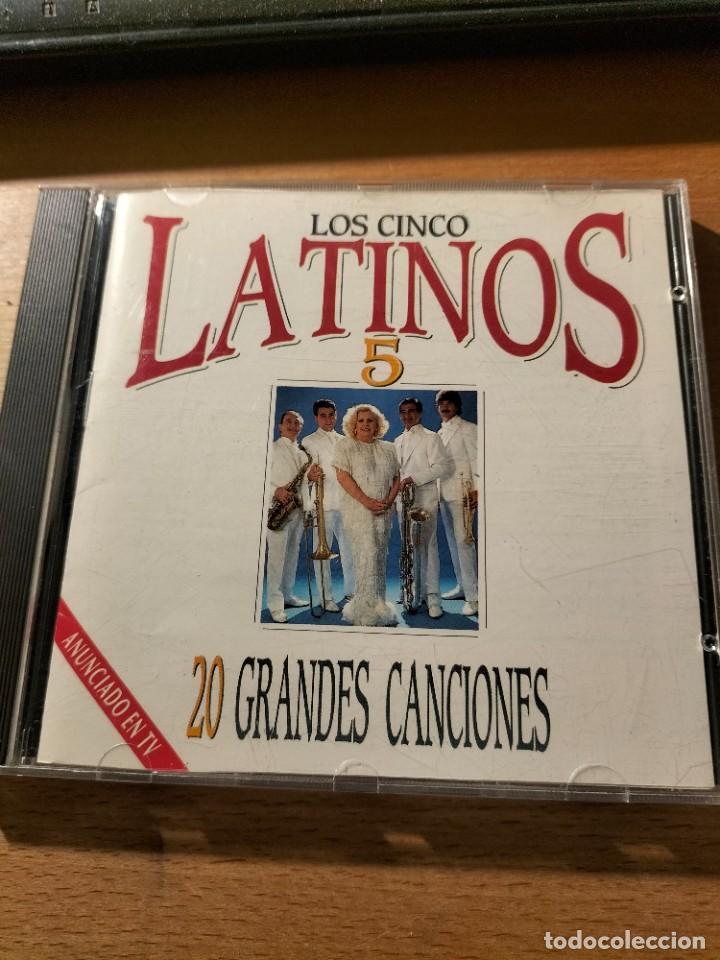 CDs de m&uacute;sica: RAR CD. LOS CINCO LATINOS. 20 GRANDES &Eacute;XITOS. - Foto 1