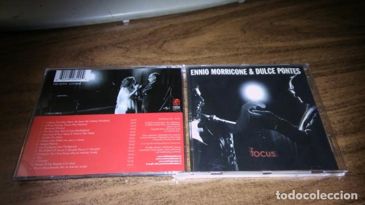 CDs de m&uacute;sica: ENNIO MORRICONE & DULCE PONTES - FOCUS - Foto 1