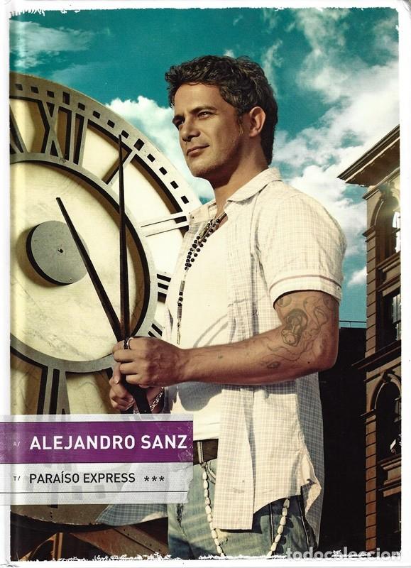 CDs de m&uacute;sica: ALEJANDRO SANZ &uml;PARA&Iacute;SO EXPRESS&uml; (LIBRO CD) - Foto 1