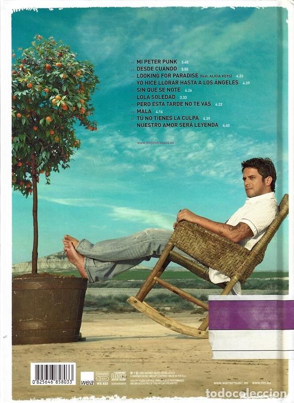 CDs de m&uacute;sica: ALEJANDRO SANZ &uml;PARA&Iacute;SO EXPRESS&uml; (LIBRO CD) - Foto 2