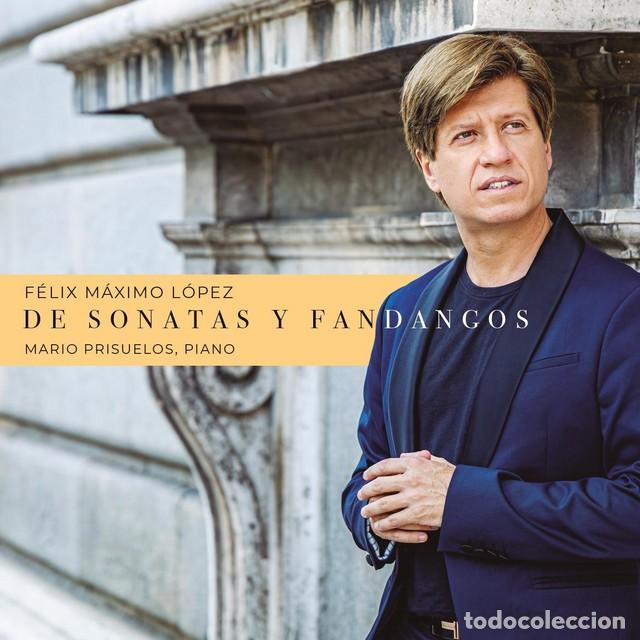 CD de M&uacute;sica: F&eacute;lix M&aacute;ximo L&oacute;pez - De Sonatas y Fandangos - Mario Prisuelos (CD, Album) (2021) *Precintado*
