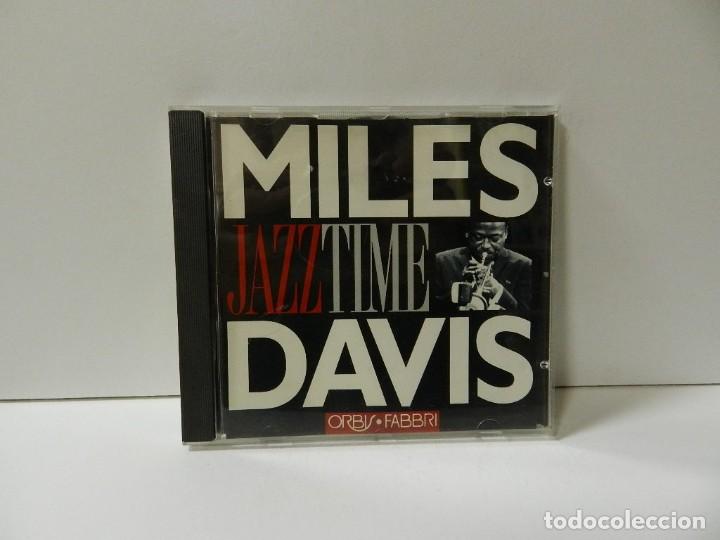 CDs de m&uacute;sica: DISCO CD. Miles Davis &ndash; Jazztime. COMPACT DISC. - Foto 1