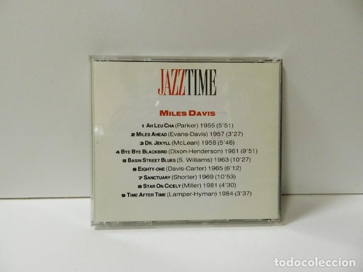 CDs de m&uacute;sica: DISCO CD. Miles Davis &ndash; Jazztime. COMPACT DISC. - Foto 2