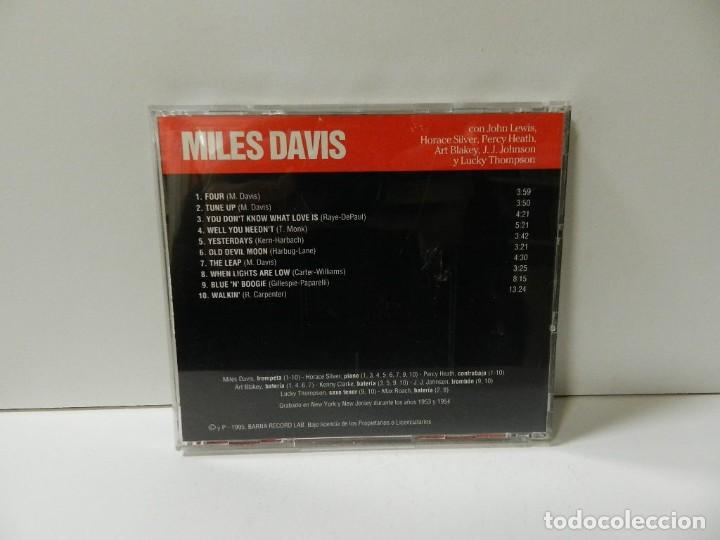 CDs de m&uacute;sica: DISCO CD. Miles Davis &ndash; Jazz & Blues. COMPACT DISC. - Foto 2