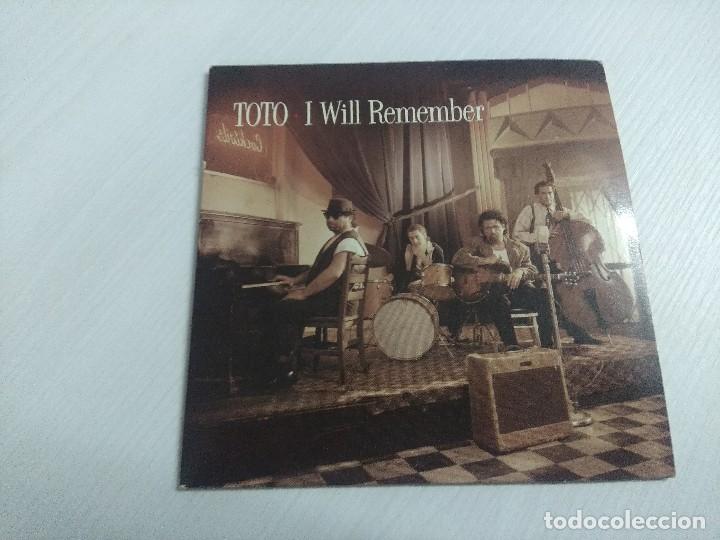 CDs de m&uacute;sica: TOTO/I WILL REMEMBER/CD SINGLE CARTON. - Foto 1