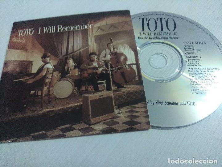 CDs de m&uacute;sica: TOTO/I WILL REMEMBER/CD SINGLE CARTON. - Foto 2