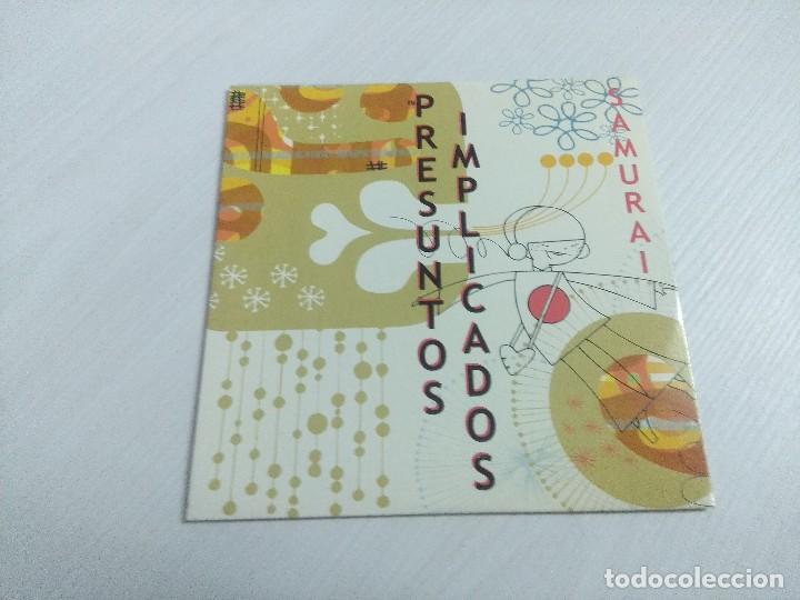 CDs de m&uacute;sica: PRESUNTOS IMPLICADOS/SAMURAI/CD SINGLE CARTON. - Foto 1