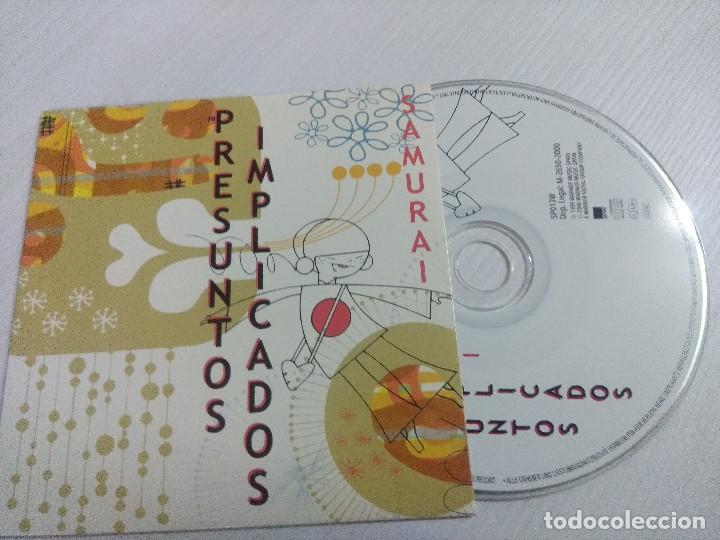 CDs de m&uacute;sica: PRESUNTOS IMPLICADOS/SAMURAI/CD SINGLE CARTON. - Foto 2