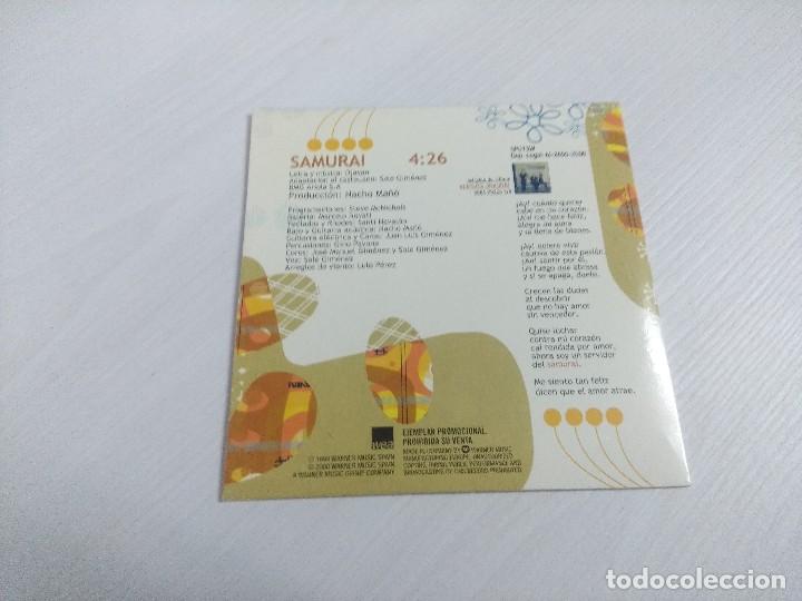 CDs de m&uacute;sica: PRESUNTOS IMPLICADOS/SAMURAI/CD SINGLE CARTON. - Foto 3