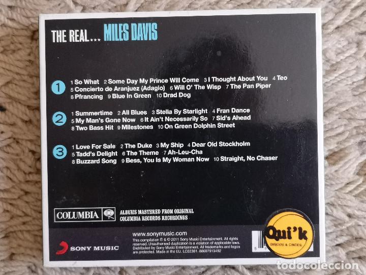 CDs de m&uacute;sica: CD 3 CDs - THE REAL MILES DAVIS - Foto 3