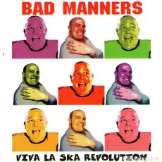 CDs de Música: DOBLE CD ALBUM: BAD MANNERS - VIVA LA SKA REVOLUTION - 30 TRACKS - SNAPPER MUSIC - AÑO 1998
