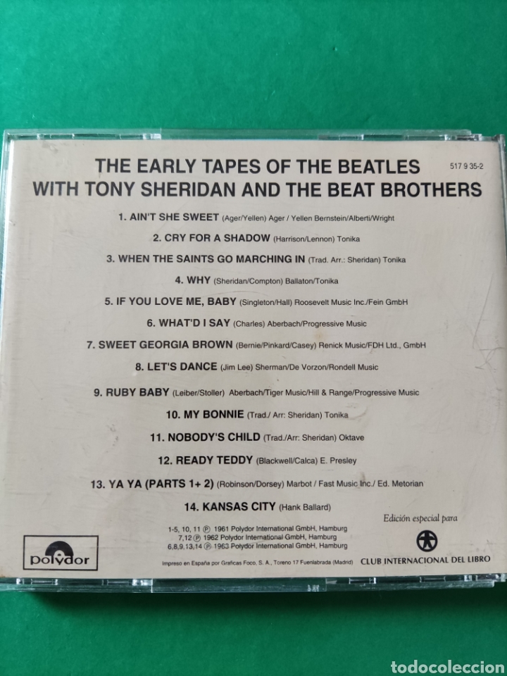 CDs de m&uacute;sica: CD THE BEATLES. Los 60. Una Gran d&eacute;cada - Foto 3
