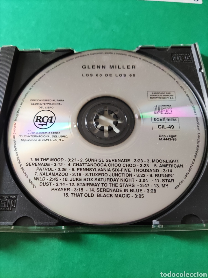 CDs de m&uacute;sica: CD Glenn Miller. Los 60. Una Gran d&eacute;cada - Foto 3