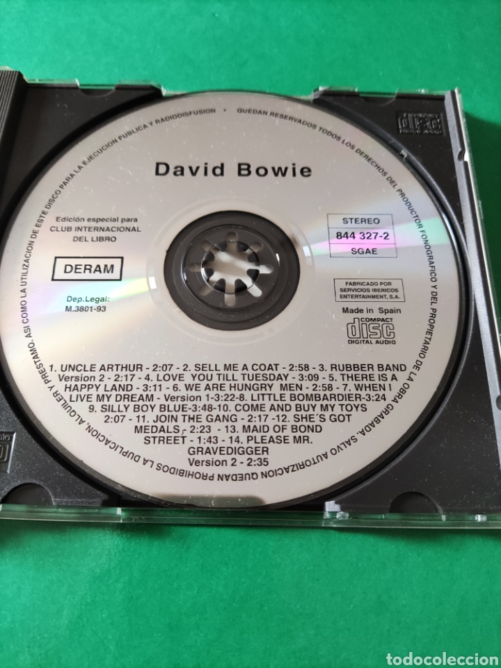 CDs de m&uacute;sica: CD DAVID BOWIE . Los 60. Una Gran d&eacute;cada - Foto 2