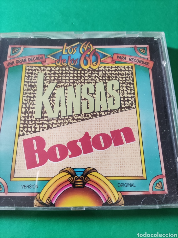 CDs de m&uacute;sica: CD Boston & Kansas. Los 60. Una Gran d&eacute;cada - Foto 1