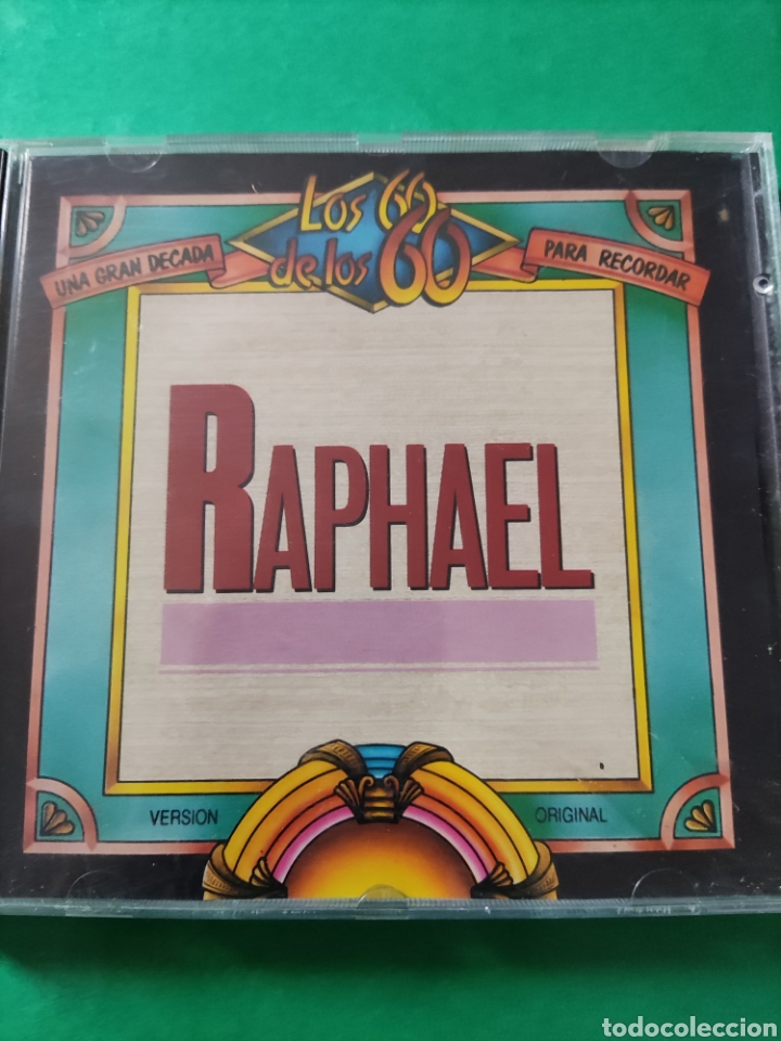 CDs de m&uacute;sica: CD RAPHAEL. Los 60. Una Gran d&eacute;cada - Foto 1