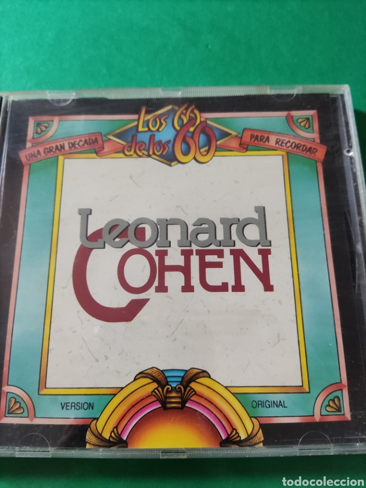 CDs de m&uacute;sica: CD Leonard Cohen. Los 60.Una gran d&eacute;cada para recordar. - Foto 1