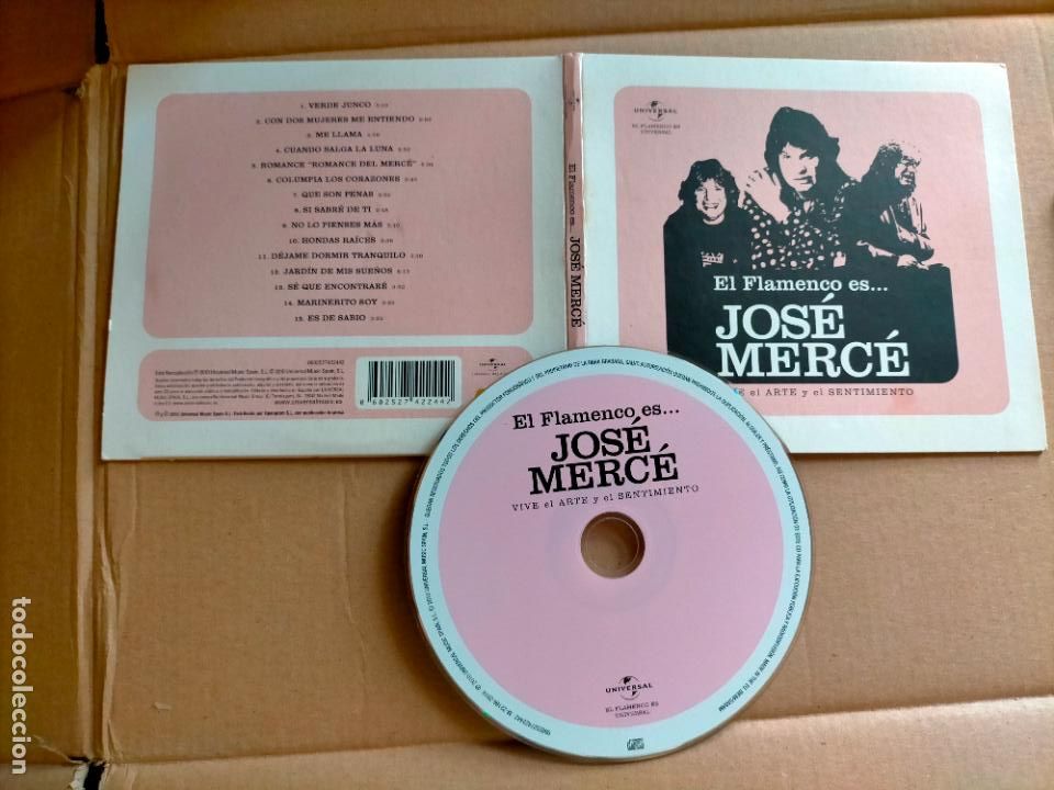 CDs de m&uacute;sica: cd flamenco jose merced - Foto 1