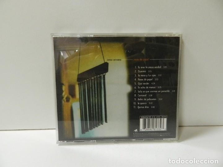 CDs de m&uacute;sica: DISCO CD. Inma Serrano &ndash; Rosas De Papel. COMPACT DISC. - Foto 2