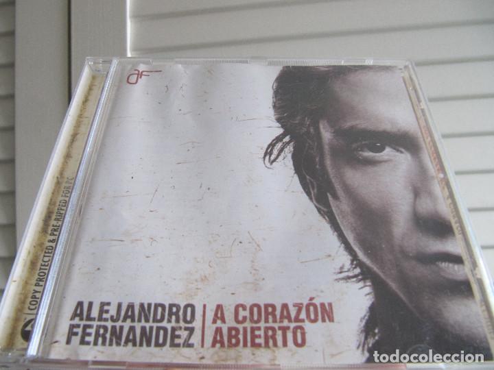 CDs de m&uacute;sica: alejandro fernandez a corazon abierto - Foto 1