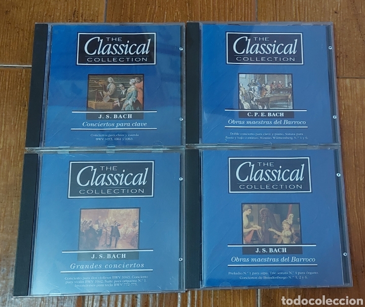 CDs de m&uacute;sica: 4 Cds Bach (The Classical Collection) - Foto 1