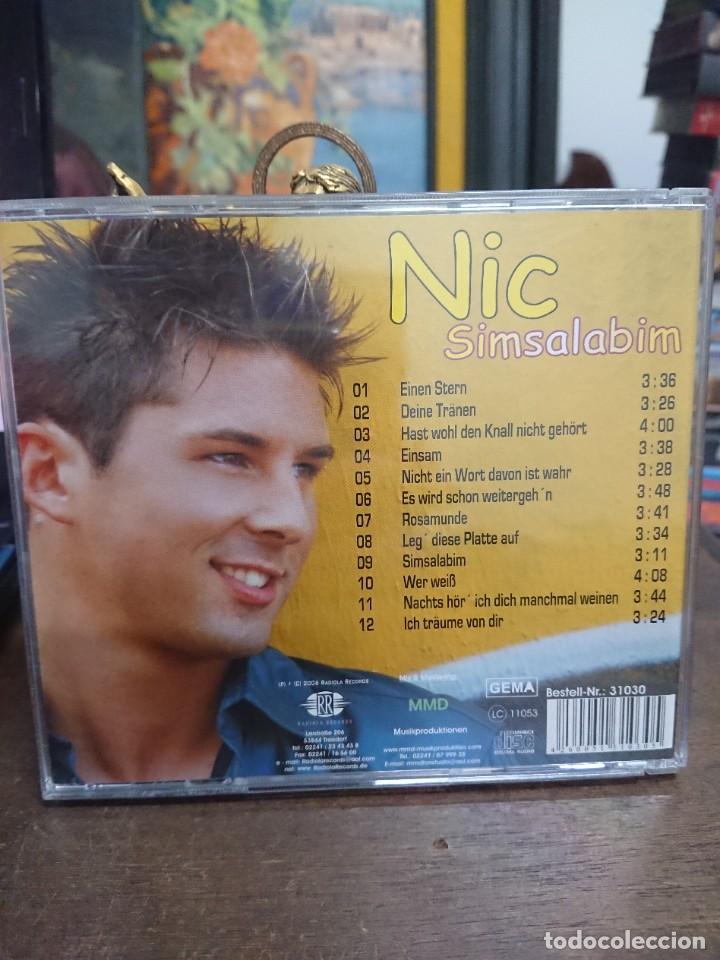 CDs de m&uacute;sica: NIC - SIMSALABIM - Foto 2