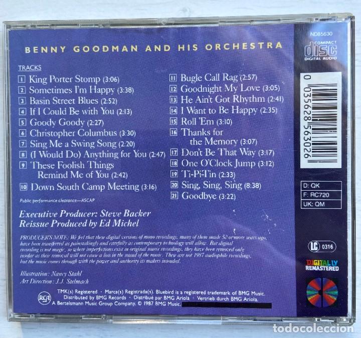 CDs de m&uacute;sica: CD BENNY GOODMAN: SING, SING, SING - Foto 2