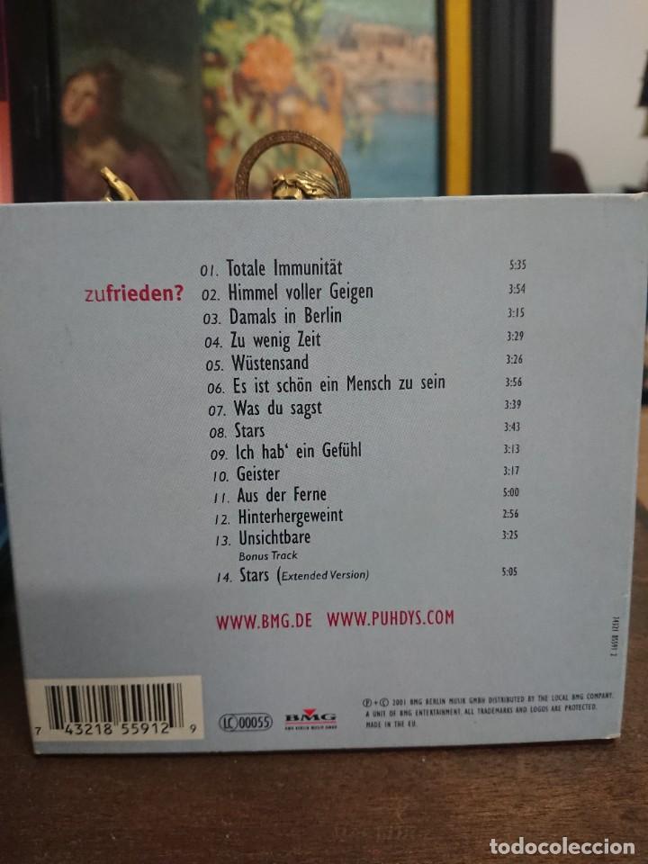 CDs de m&uacute;sica: PUHDYS - ZUFRIEDEN ? - Foto 2