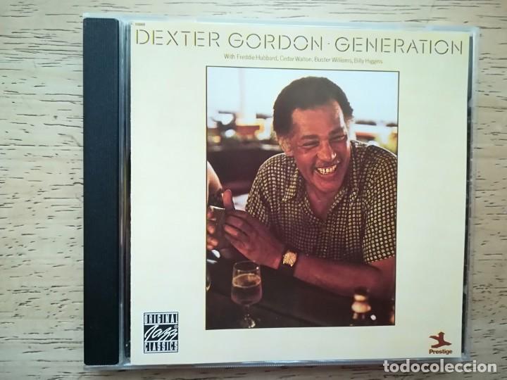 CDs de m&uacute;sica: Dexter Gordon. Generation. CD (tema extra) - Foto 1
