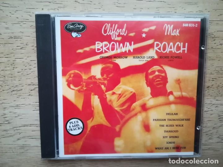 CDs de m&uacute;sica: Clifford Brown. Clifford and Max Roach. CD - Foto 1