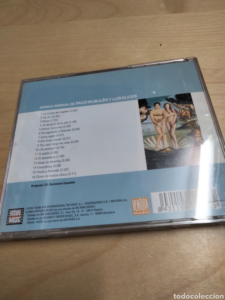 CDs de m&uacute;sica: Almejas & mejillones bso - Foto 2