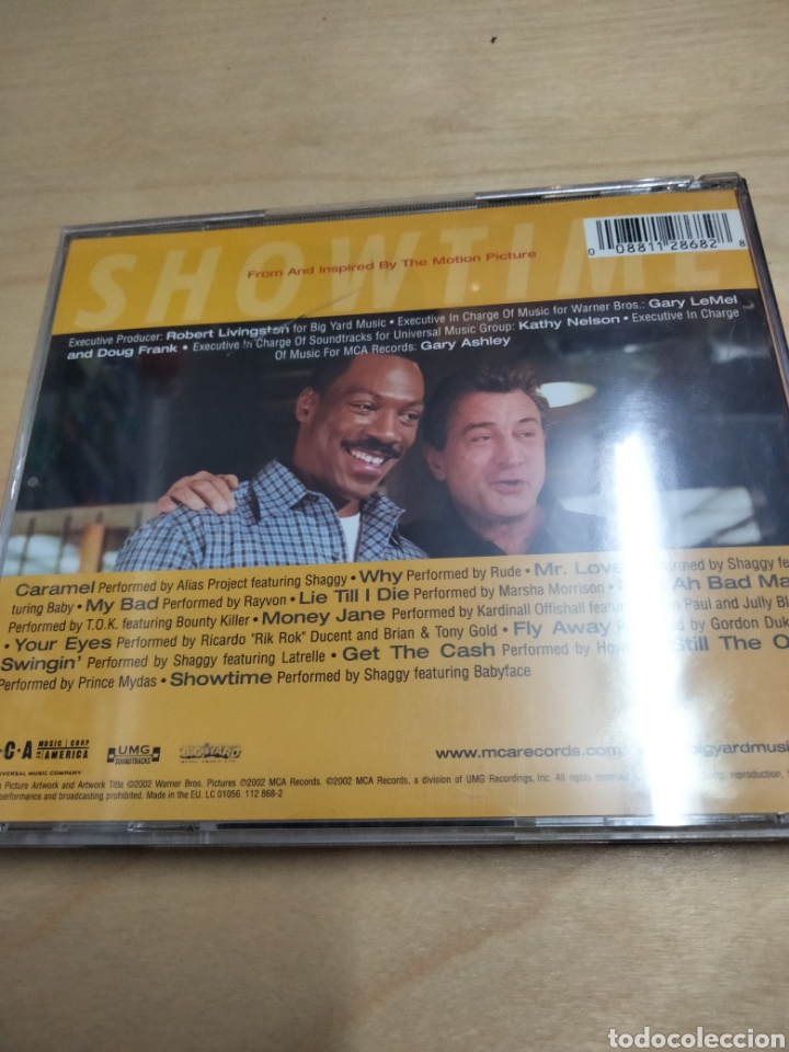 CDs de m&uacute;sica: Showtime bso - Foto 2