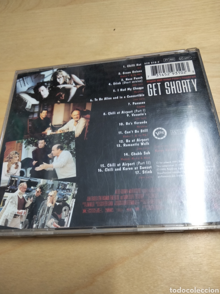 CDs de m&uacute;sica: Get shorty bso - Foto 2