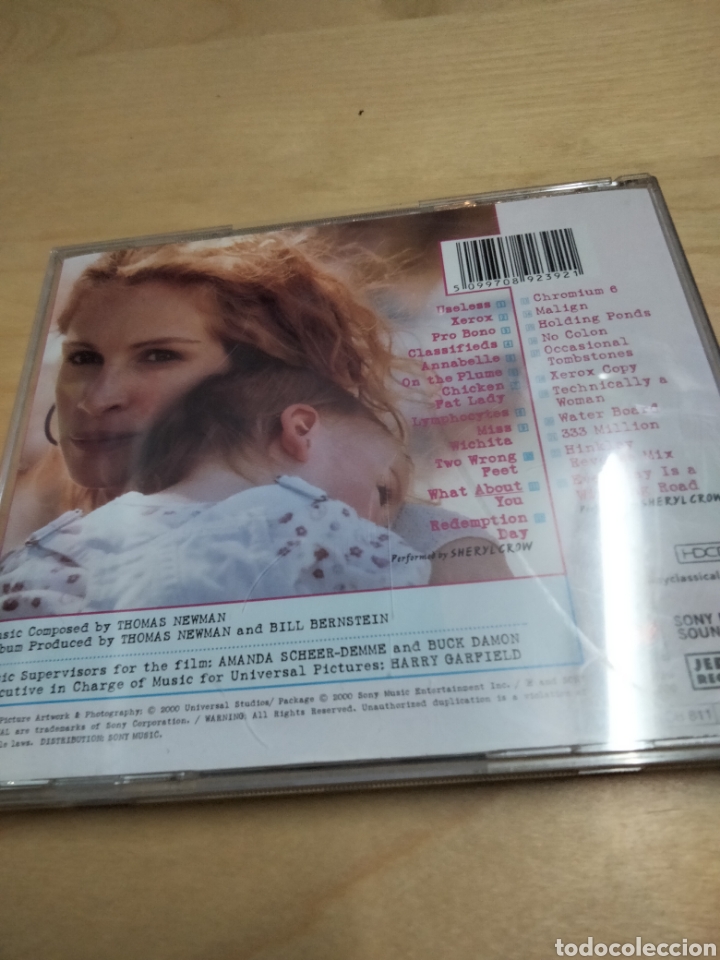CDs de m&uacute;sica: Erin brockovich bso - Foto 2