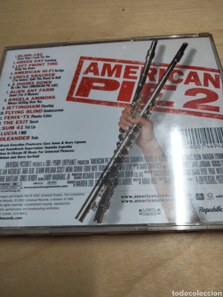 CDs de m&uacute;sica: American pie 2 ------- bso - Foto 2
