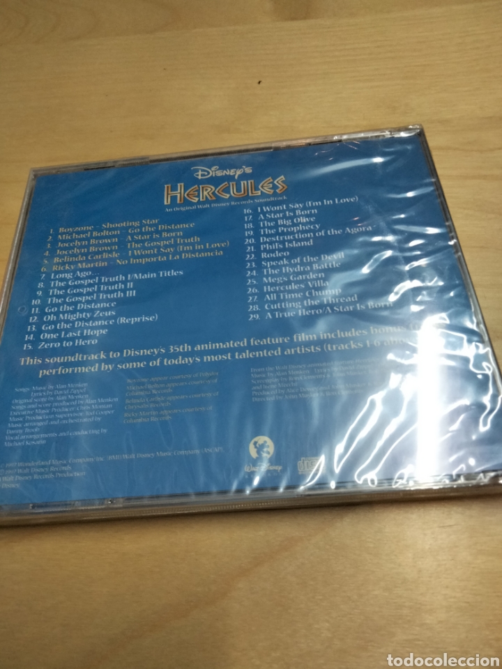 CDs de m&uacute;sica: H&eacute;rcules bso Nuevo - Foto 2