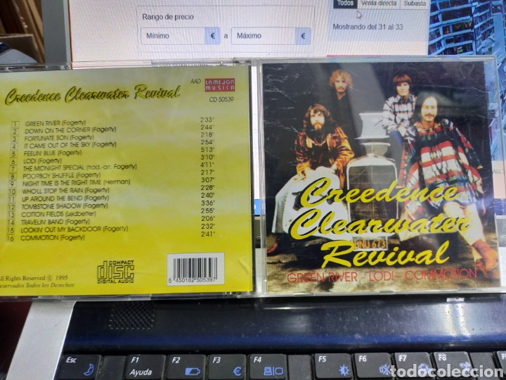 CD di Musica: Creendence clearwater revival CD &eacute;xitos 1995 espa&ntilde;a