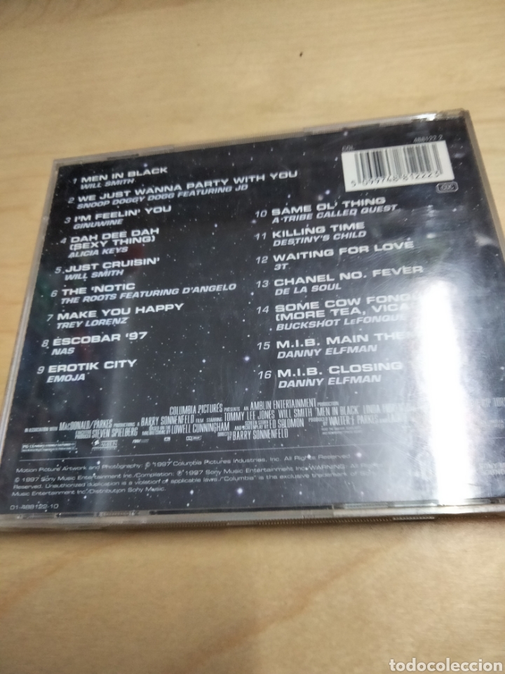 CDs de m&uacute;sica: Men in black bso - Foto 2