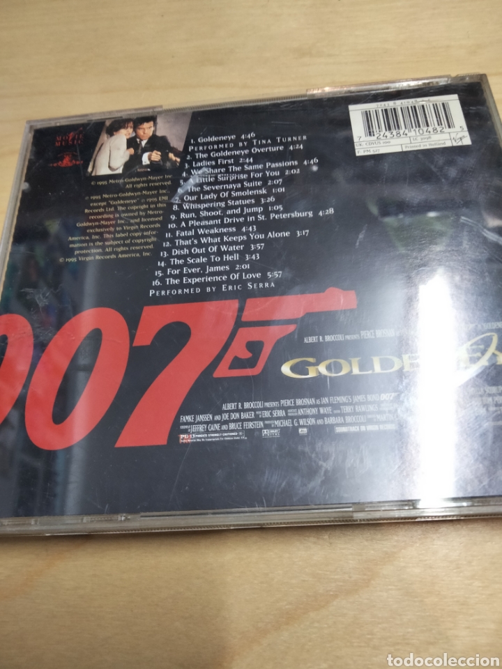 CDs de m&uacute;sica: 007 golden eye bso - Foto 2