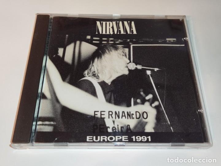Music CDs: 0322- NIRVANA EUROPE 1991 ITALY CD // DISCO ESTADO BUENO