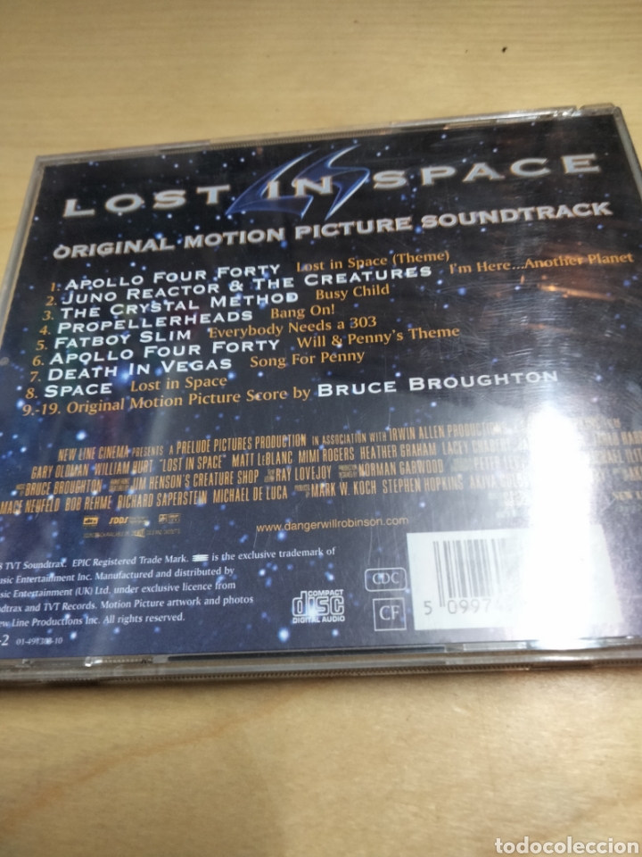 CDs de m&uacute;sica: Lost in space bso - Foto 2