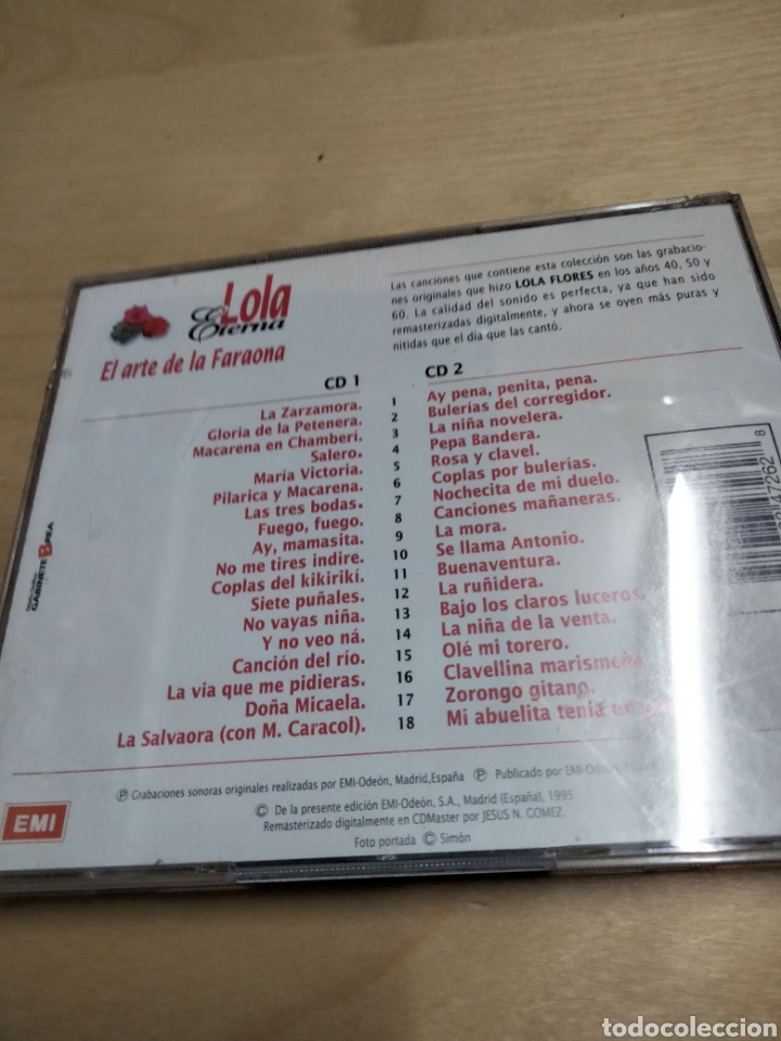 CDs de m&uacute;sica: Lola eterna 2 cd -----20 - Foto 2