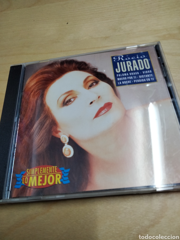 CDs de m&uacute;sica: Roc&iacute;o jurado simplemente lo mejor cd -3 - Foto 1