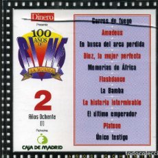 CDs de Música: 100 AÑOS DE CINE 2. Lote 323604113