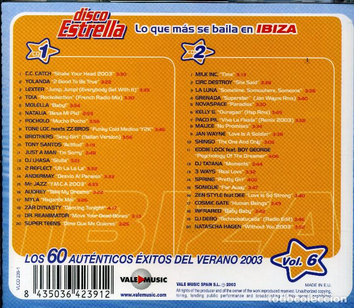 CDs de m&uacute;sica: DISCO ESTRELLA - VOLUMEN 6 - Foto 2