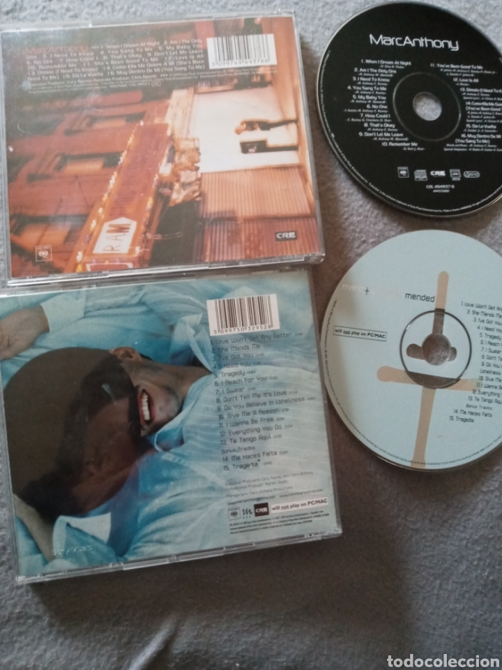 CDs de m&uacute;sica: Marc Anthony.2 cds.5&euro; total - Foto 3
