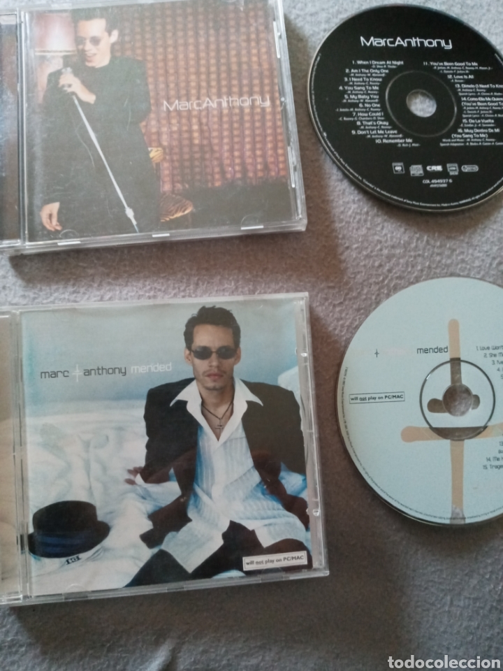 CDs de m&uacute;sica: Marc Anthony.2 cds.5&euro; total - Foto 1