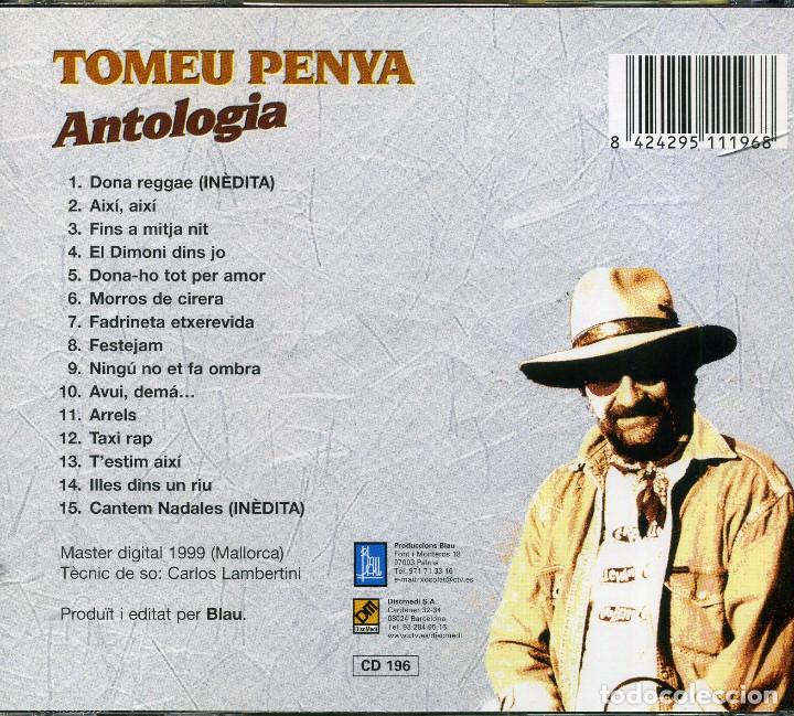 CDs de m&uacute;sica: TOMEU PENYA - ANTOLOGIA - Foto 2
