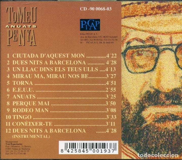 CDs de m&uacute;sica: TOMEU PENYA - ANUATS - Foto 2