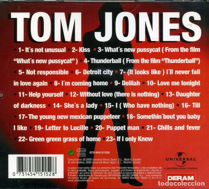 CDs de m&uacute;sica: TOM JONES - GOLD - Foto 2